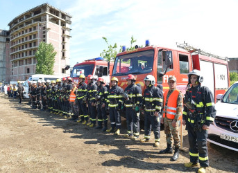 Lənkəranda kompleks mülkü müdafiə təlimi keçirilib