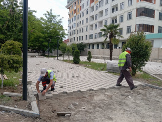 Taleh Qaraşov Lənkəranda “Şəhərsalma və memarlıq ili” çərçivəsində aparılan abadlıq-yenidənqurma işləri ilə yerində tanış olub