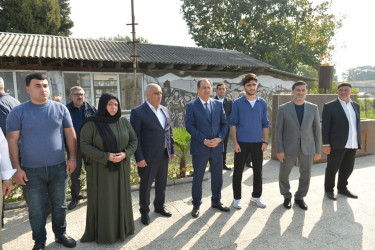 Taleh Qaraşov şəhid Elmar İbayevin anım günündə iştirak edib