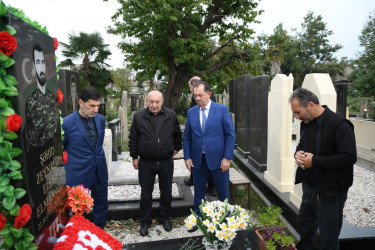 Taleh Qaraşov şəhid Elşad Zeynallının anım günündə iştirak edib