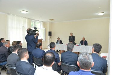 Taleh Qaraşov dağ kəndi olan Bəliton sakinlərinin qayğı və problemlərini dinləyib