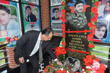 Taleh Qaraşov şəhid Emil Qurbanov, Əbdülhəsən Həsənzadə, Röyal İbrahimov, Valeh Əkbərzadə, Taleh İsmayılov, Baloğlan Əhədli və Şəhriyar Həbiblinin anım günündə iştirak edib