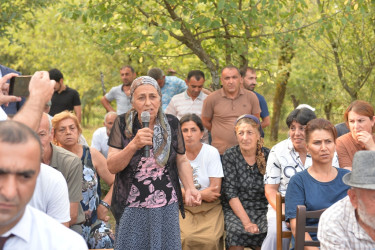 Lənkəran ŞİH başçısı ucqar dağ kəndləri olan Biləsər, Ələzəpin, Vıy və Seliqavol kəndlərinin sakinlərinin qayğı və problemlərini dinləyib