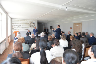 Taleh Qaraşov Şürük, Türkəkəran, Tütəpeştə və Moğonojoba kəndlərinin sakinlərinin qayğı və problemlərini dinləyib