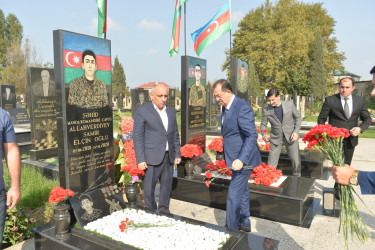 Şəhid Samir Allahverdiyev, Zaur Ağalı, Romir Əliyev və Emin Muradovun anım günüdür