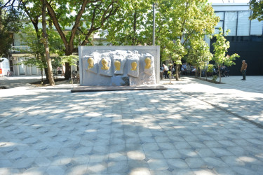 Lənkəranda “Veteranlar Parkı” əsaslı təmirdən sonra sakinlərin istifadəsinə verilib