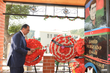 Taleh Qaraşov ucqar dağ kəndi olan Gəgiranda növbəti səyyar görüşünü keçirib