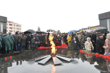 Lənkəranda 20 Yanvar faciəsinin 35-ci il dönümü qeyd olunub