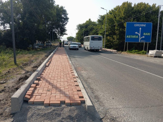 Lənkəranda aparılan abadlıq işlərinin miqyası günbəgün artır