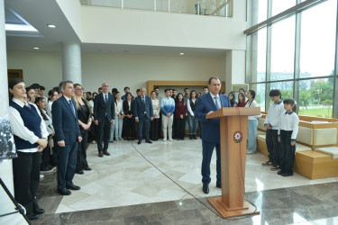 Lənkəranda “Sən elə bir zirvəsən!” adlı  foto-sərgi və “Gənclərin inkişafında Heydər Əliyev irsinin rolu” mövzusunda forum keçirilib