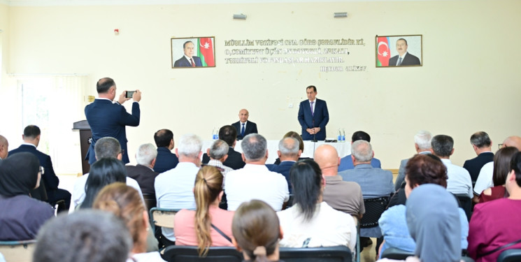 Taleh Qaraşov Xanbulan, Sərinbulaq, Bürcəli, Daştatük, Aşağı Apu və Rəzvan kəndlərinin sakinlərinin qayğı və problemlərini dinləyib