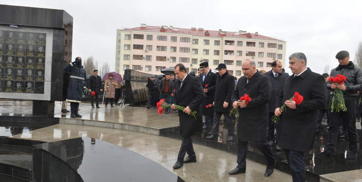 Lənkəranda 20 Yanvar faciəsinin 35-ci il dönümü qeyd olunub