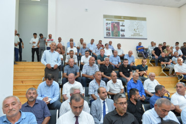 Lənkəran ŞİH-nin başçısı Gəgiran, Jidi və Diryan kəndlərinin sakinlərinin qayğı və problemlərini dinləyib