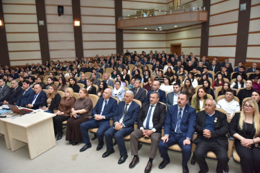 Lənkəranda “Mehriban xanım Əliyeva Prezident İlham Əliyevin ən yaxın silahdaşıdır” mövzusunda tədbir keçirilib