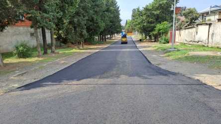 Lənkəran şəhərinin  daha 8 küçəsinin asfaltlanması həyata keçirilir