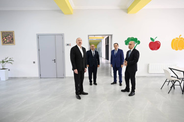 İlham Əliyev Lənkəran Dövlət Peşə Təhsil Mərkəzinin açılışında iştirak edib
