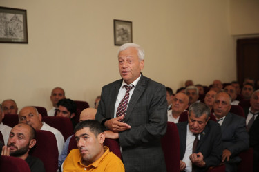 Lənkəranda “Taxıl biçininin effektiv və vaxtında həyata keçirilməsi” mövzusunda regional müşavirə keçirilib