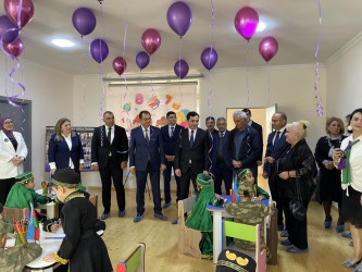 Lənkəran şəhər 9 saylı körpələr evi-uşaq bağçası əsaslı təmirdən sonra istifadəyə verilib