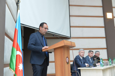   “Yanğınlara qarşı qabaqlayıcı tədbirlərin səmərəliliyinin artırılması” mövzusunda regional müşavirə keçirilib