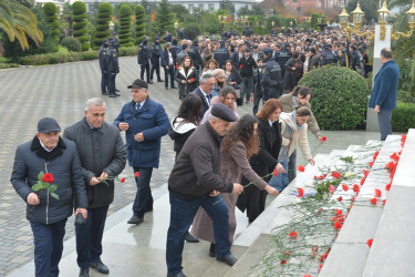 Lənkəranda Ulu Öndər Heydər Əliyevin anım günü qeyd edilib