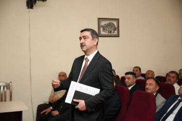 Lənkəranda “Taxıl biçininin effektiv və vaxtında həyata keçirilməsi” mövzusunda regional müşavirə keçirilib