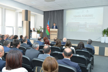 Lənkəranda “Regionlarda peşə təhsili: imkanlar və perspektivlər” mövzusunda Təhsil Forumu keçirilib