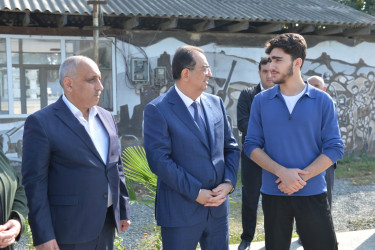 Taleh Qaraşov şəhid Elmar İbayevin anım günündə iştirak edib