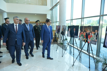 Lənkəranda Ümummilli Lider Heydər Əliyevin anadan olmasının 102-ci illiyi qeyd edilib