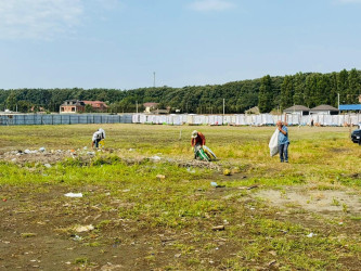 Lənkəranda əhalinin ən çox üz tutduğu çimərlik ərazilər təmizlənib və ara yollar cari təmir edilib