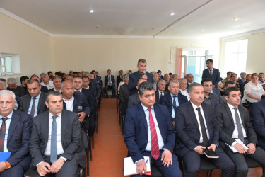 Taleh Qaraşov Havzova kənd inzibati ərazi dairəsinin sakinlərinin qayğı və problemlərini dinləyib