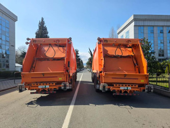 Lənkəran rayonuna 2 ədəd yeni “kommunal təyinatlı xüsusi texnika” verilib