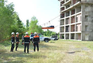 Lənkəranda kompleks mülkü müdafiə təlimi keçirilib