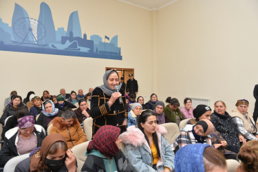 Taleh Qaraşov cari ilin sonuncu səyyar qəbulunu Haftoni qəsəbə inzibati ərazi dairəsinin sakinləri ilə keçirib