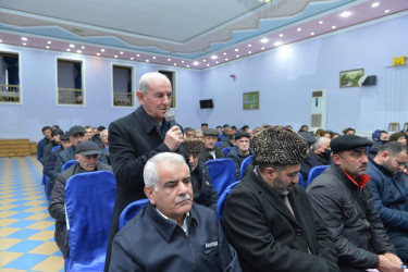 Taleh Qaraşov Rvo, Mollakənd və Əşlə  kəndlərinin sakinlərinin qayğı və problemlərini dinləyib