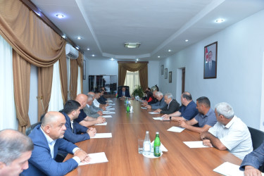 Lənkəranda kənd təsərrüfatı məsələlərinə həsr olunan müşavirə keçirilib