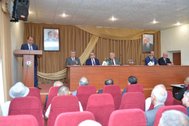 Lənkəran rayon Ağsaqqallar Şurasının hesabat yığıncağı keçirilib