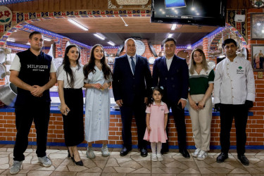 Heydər Əliyev Fondunun vitse-prezidenti, İDEA İctimai Birliyinin təsisçisi və rəhbəri Leyla Əliyeva, Bakı Media Mərkəzinin rəhbəri Arzu Əliyeva Lənkərana səfər ediblər