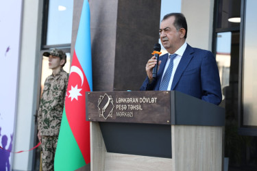 Lənkəran Dövlət Peşə Təhsil Mərkəzində “Məzun Günü” keçirilib